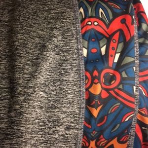 Lularoe Jade cropped leggings, large